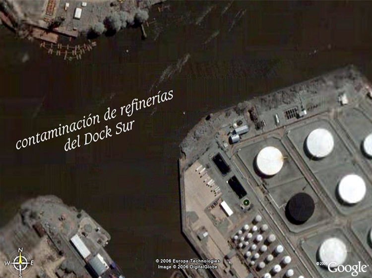 contaminaci&oacute;n de refiner&iacute;as