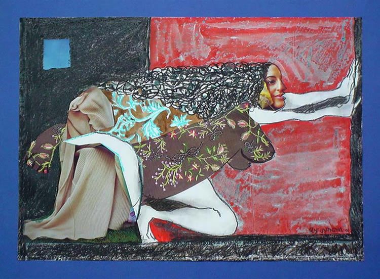 La mujer corriendo los abismos por Blas Castagna