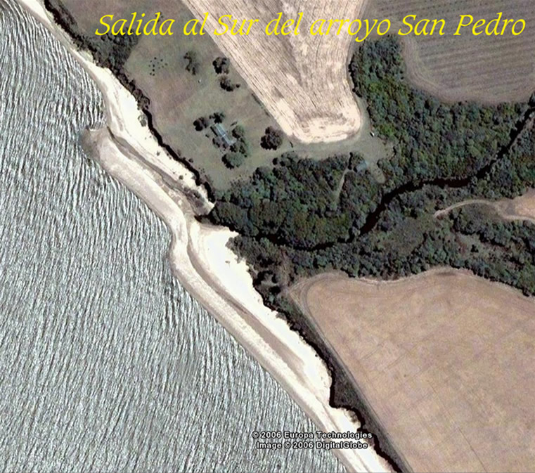 pequenio arroyo al Sur del arroyo San Pedro