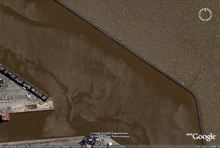 curva que indica 9.5 km recoridos